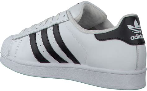 zwart met witte heren adidas schoenen|Adidas witte heren sneakers.